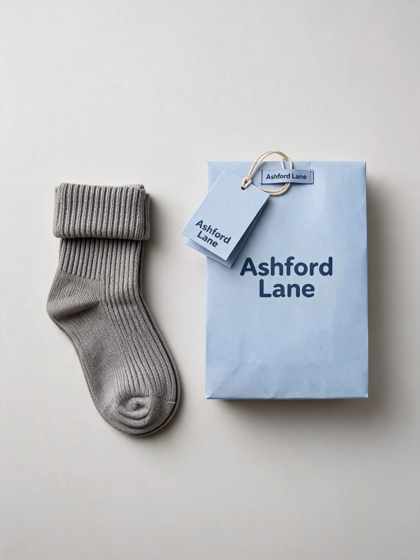 Ribbed Wool Socks